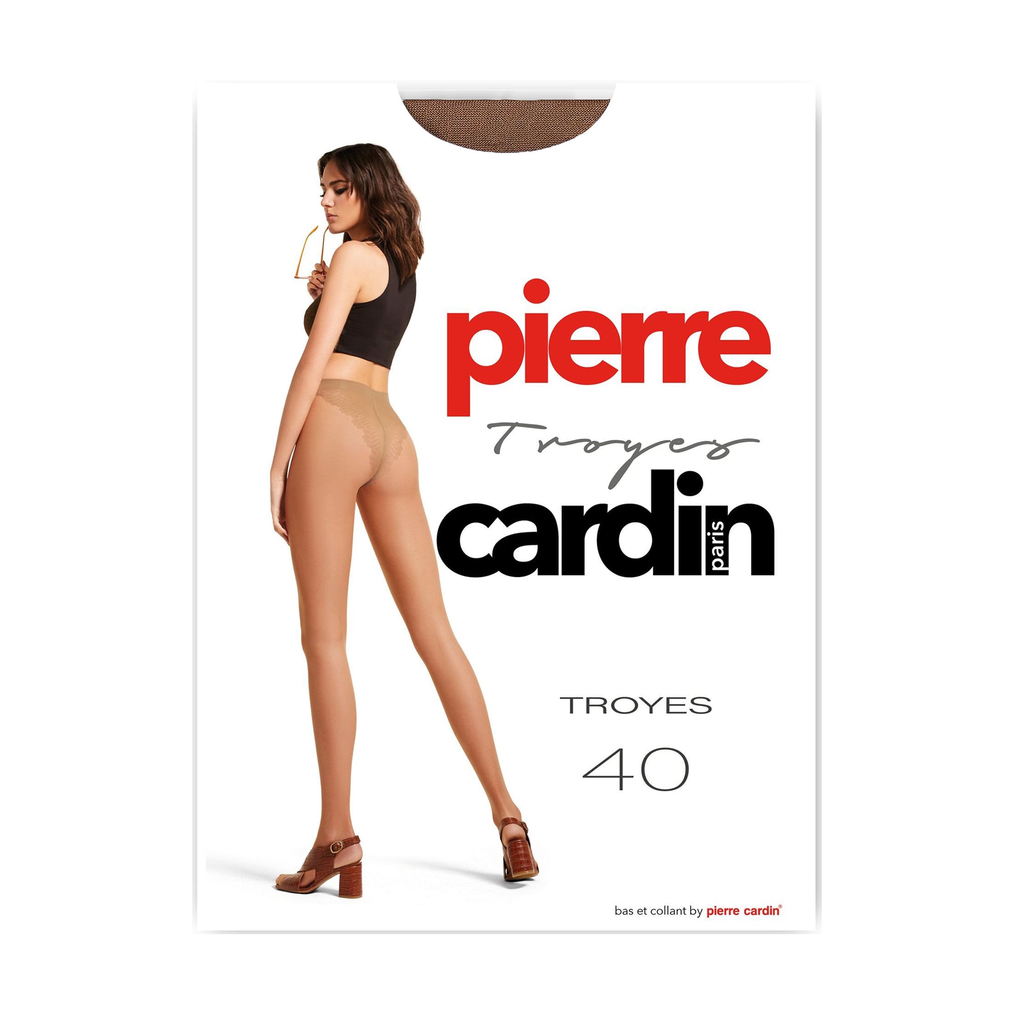 Колготки жіночі Pierre Cardin Troyes, 40 DEN, Bronz, розмір 4
